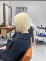 アネラ(Anela)&nbsp;タッセルボブ×抜きっぱなしブロンド【平井】