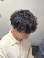 カミケン 方木田店(kamiken.) メンズ波巻きパーマ【カミケン方木田/福島】