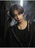 ナチュラル縮毛矯正で作る韓国シースルーコンマバング
