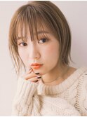銀座 切りっぱなし ボブ 外ハネ