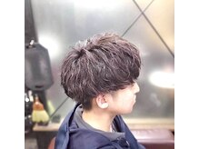 ☆シャドウパーマ☆無造作な動きで、立体感を演出☆メンズパーマ/シャドウパーマ/パーマ専門サロン