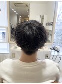 【岡町/メンズカット/スパイラルパーマ】