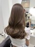 【mana限定】カット＋ブリーチなしダブルケアカラー
