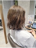 【海浜幕張 Ripple】ナチュラルミデイ×ふんわりパーマ