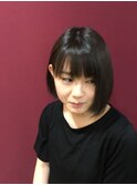ナチュラルショートボブ