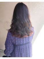 ヘアーアンドアトリエ マール(Hair&Atelier Marl)&nbsp;【Marl】ピンクベージュのインナーカラー♪