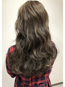 バベル(BABEL Hair Design) 【BABEL】ロングハイライトカラー＠大生真吾