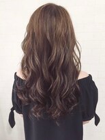 セシルヘアー 神戸元町店(Cecil hair)&nbsp;ナチュラルひし形くびれセミディデジタルパーマアッシュベージュ