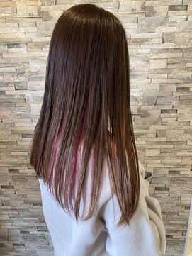 デュアリテ(dualite) 『 さら艶ロング × シークレットインナーカラー 』