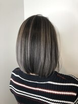 ナンバー(number+)&nbsp;20代30代ハイライトバレイヤージュブリーチ立体感透け感