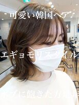 ノラキチジョウジ(NORA KICHIJOJI)&nbsp;#韓国ヘア#くびれ#ボブウルフ#エギョモリ#ウルフ#30代#40代