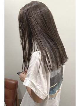 ニール 名古屋 伏見 丸の内(NEELU) 【Neelu】 透明感あふれるナチュラルグレージュ