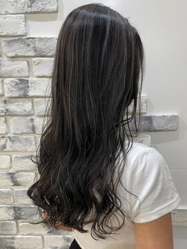 アルファ(alpha) クラゲヘアー/オリーブグレー/黒髪/ココアベージュ/小顔/松戸駅