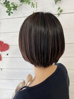 フレア 心 武庫之荘(flare)&nbsp;#ハイライト#ミニショートボブ