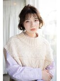 マンネリボブもエアウェーブパーマでふんわりボブに・担当KAYO