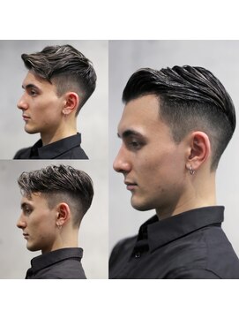 ガズル ハラジュク(GUZZLE HARAJUKU) 3WAYフェードカット メンズベリーショート ワイルドツーブロック