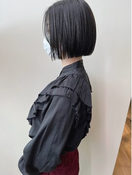 ヘアーポケット リタ(HAIR POCKET ritta) ぷつっと感がオシャレなミニボブ☆