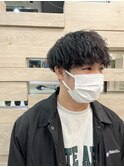 緩いツイスパマッシュスタイル