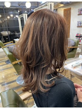 アリスバイアフロート 自由が丘(ALICe by AFLOAT) レイヤーヘア