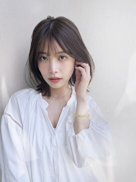 ハウス(HOUSE) 【指名料０円】20代30代大人可愛いミディアムレイヤー外ハネボブ