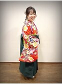 名古屋駅徒歩３分 actif　着物/和装/着付けヘアセット  早朝受付