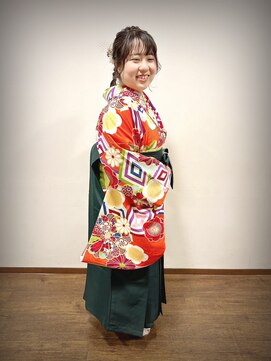 アクティフ(actif) 名古屋駅徒歩３分 actif　着物/和装/着付けヘアセット  早朝受付