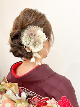 パームツリー 桜台店 成人式アップスタイル