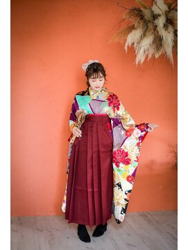 エルメ(elme) 袴 卒業式 ヘアセット