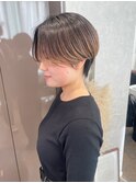 ハンサムショート/ハイライト/大人ショート