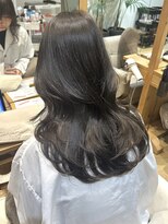 バイオレットジェム(Violet`jem)&nbsp;10代20代30代40代くびれヘアーグレージュレイヤーロング