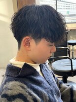 エルマーク(L-MARK) スペインカールスパイラルパーマツイストパーマフェード短髪