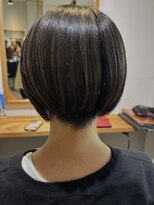 エニィ 池袋西口(Any)&nbsp;デザインカラー/レイヤーカット/ウェットヘア/オリーブベージュ