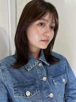 ガーデン 銀座(GARDEN)&nbsp;前髪/アンブレラカラー/こなれミディ/イメチェン/顔周りレイヤー