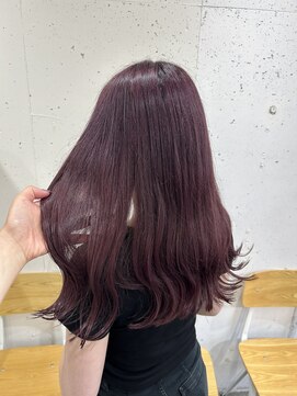 アジールヘア 北千住駅西口店(agir hair) ピンクカラー ピンクベージュ ピンクブラウン