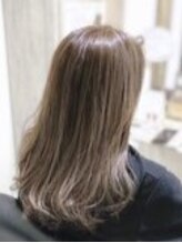 【今里本店大人気カラーメニュー☆】エアタッチ×筋感と強めの明度差♪17600円～