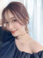 ボヌール 銀座並木通り店(Bonheur)&nbsp;【銀座有楽町】透け感バングの結んでも可愛い顔周りデザイン