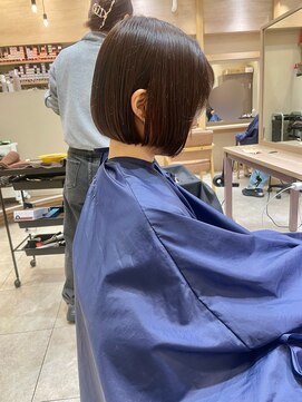 ルーチェヘアー 【森勇樹指名限定】【10～20代おすすめ★】ミニボブ