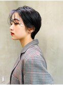 Steelo &nbsp;小顔ハンサムショート×大人シースルーショート