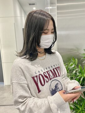 ゴウトゥデイシェアサロン 町田店(GO TODAY SHAiRE SALON) ブリーチ毛で作るオリーブグレージュカラー♪