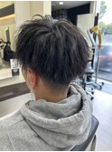 ツイストスパイラル×ツーブロック