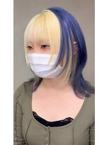 ジゼル(gisele)&nbsp;ウルフ×ネイビーデザインカラー