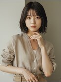 イメチェン/美髪/外ハネボブ/ワイドバング/髪質改善/縮毛矯正