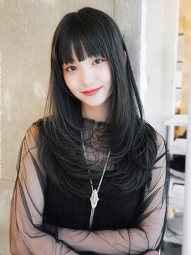アイティー バイ アルバム 中野店(IT by ALBUM) ロング顔周りレイヤー韓国ヘア美髪_F0186