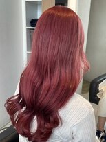 インク サカエ(inq sakae)&nbsp;ブリーチカラーレッドピンク