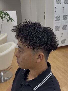 ビカムメンズヘアー 栄店(become men's hair) ツイストスパイラルパーマ