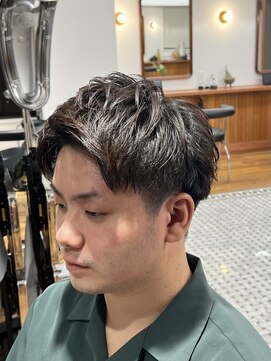 ザデイトウキョウ 表参道 青山(THE DAY TOKYO) アップバングショート/メンズカット/大人メンズ/ビジネスヘア
