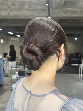 ネアー 新潟(NEER) アプリコットオレンジ/くびれヘア/ウェーブショート［新潟］