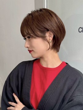 クロト(Clotho) ショートカット/髪質改善縮毛矯正白髪ぼかしレイヤーカラーボブ