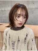 レイヤーカット/髪質改善/オリーブベージュ/前髪カット
