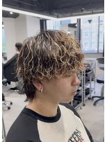 ステラ(STELLA)&nbsp;波巻きスパイラル/メンズカット/メンズ/メンズサロン/波巻き